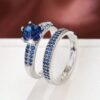 silvery-blue