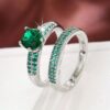 silvery-green