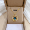 A Stylish And Trendy Y2K Style Starry Sky Planet Synthetic Zircon​ Pendant Necklace, Perfect As a Birthday Gift for Teenager, Thanksgiving Gift, Christmas Gift, Or Jewelry Accessory for Family And Friends., For Teenager