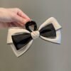 1pcs-fashionable-and-elegant-double-sided-large-bow-hair-accessories-hairpin-white