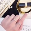 1pc Titanium Steel Matte 2mm Ring Minimalist Fashion Stainless Steel Couple Ring Trend Jewelry