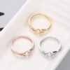 Korean Niche Design Floral Ring Women'S Fashion Premium All-Match Band