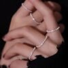 1pc Fashion Hot Style Shimmering Temperament Ring