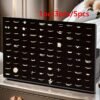1pc/3pcs/5pcs 100-Slot Ring Earring Sponge Insert Board, Ring Stud Jewelry Display Board, Suitable for Retail Stores and Boutique Display and Storage