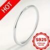 1pc S925 1.3G Thin Ring Thumb Ring for Women Sterling Silver Trendy Fine Jewelry Gift