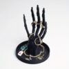 Handmade ABS Gothic Stand - Durable Storage Box for Necklaces, Earrings, And Rings with Decorative Bone Design - Perfect for Halloween, Home Decor, And Dressing Table Storage