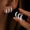 A Pair of Jewelry for All Seasons. Perfect Gift for Weddings, Banquets, Parties, Back-To-School Season, Thanksgiving, Oktoberfest, Mardi Gras, Halloween, Christmas, And Black Friday, Without Battery