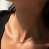 Women'S Exquisite Gold-Plated 18K Easy 5-Bead Pendant Necklace, Gift for Women, Best Choice for Holiday And Birthday Gifts