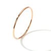 Thin Polished Rose Golden Silvery Color Ring Minimalist Smooth Ring for Men Women, Simple Ring - Rose Golden, Size 11