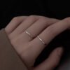 Plain Open Ring, Simple Unisex Couple's Ring, Daily Wear Accessory for Men and Women